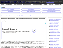 Tablet Screenshot of calcolaonline.com